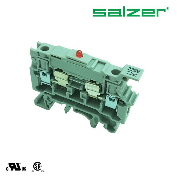 Cầu đấu dây có cầu chì f4ul 220v - cầu đấu dây mắt rời có cầu chì