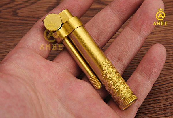 Bật lửa xăng đá đồng Promise BNC 004Y