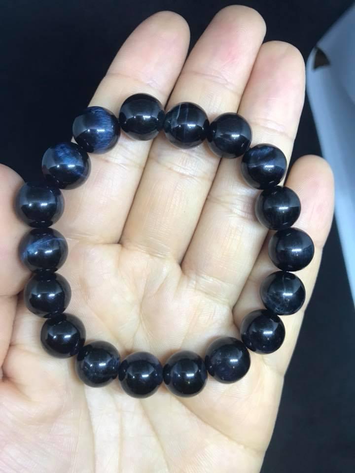 [HCM]VÒNG TAY ĐÁ MẮT CHIM ƯNG 10 LY