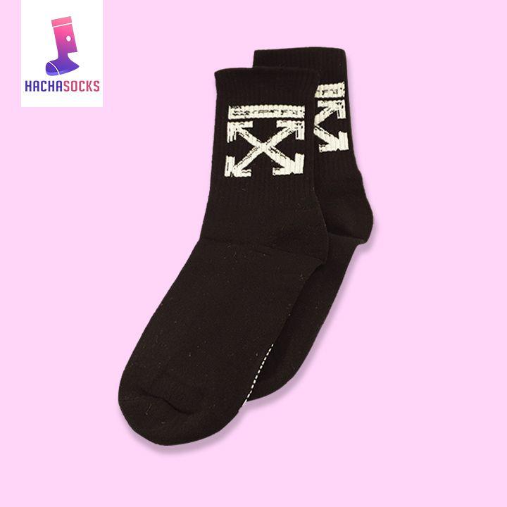 [HCM]Vớ Tất Off White Unisex Thời Trang Đường Phố