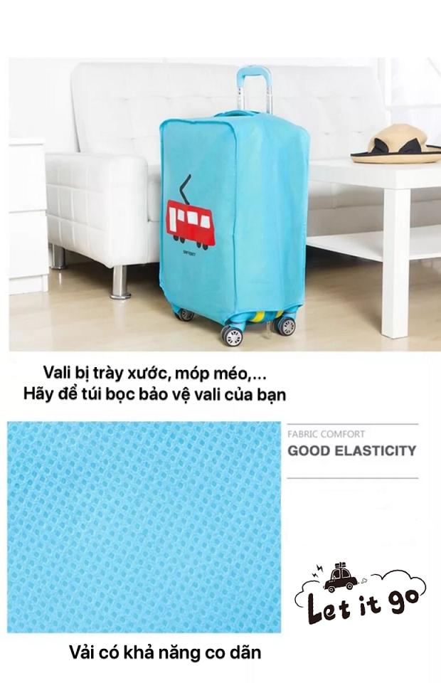 Túi bọc vali chống xước size 22
