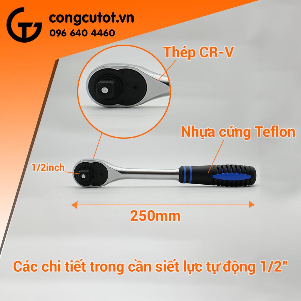 Cần siết tự động 1/2 TOP (Cán bọc nhựa) - TBS-12251-RHT