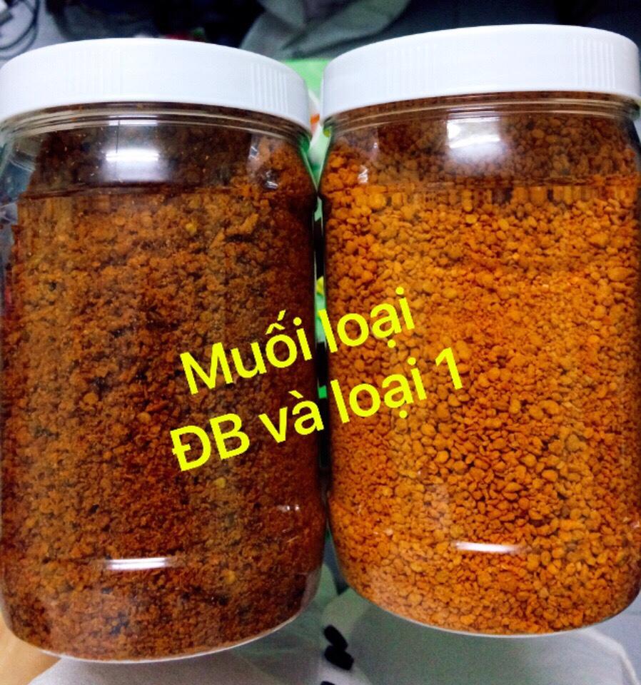 Muối tôm Tây Ninh - muối tôm nguyên con 500g