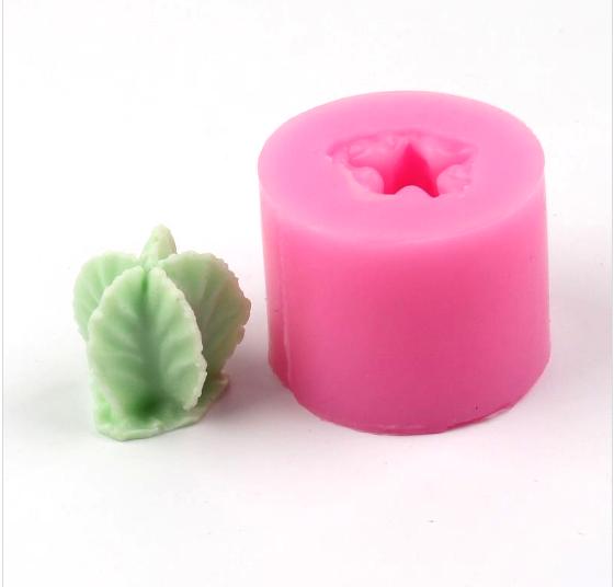 Khuôn rau câu silicon 3D cây xương rồng 5 múi