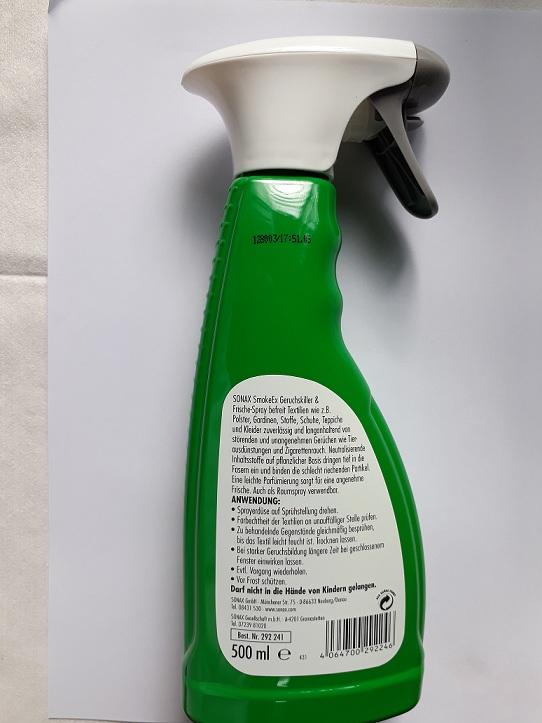 Khử mùi trong xe SONAX Smoke EX