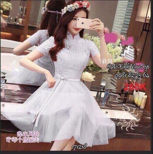 ĐẦM REN XÒE HM003