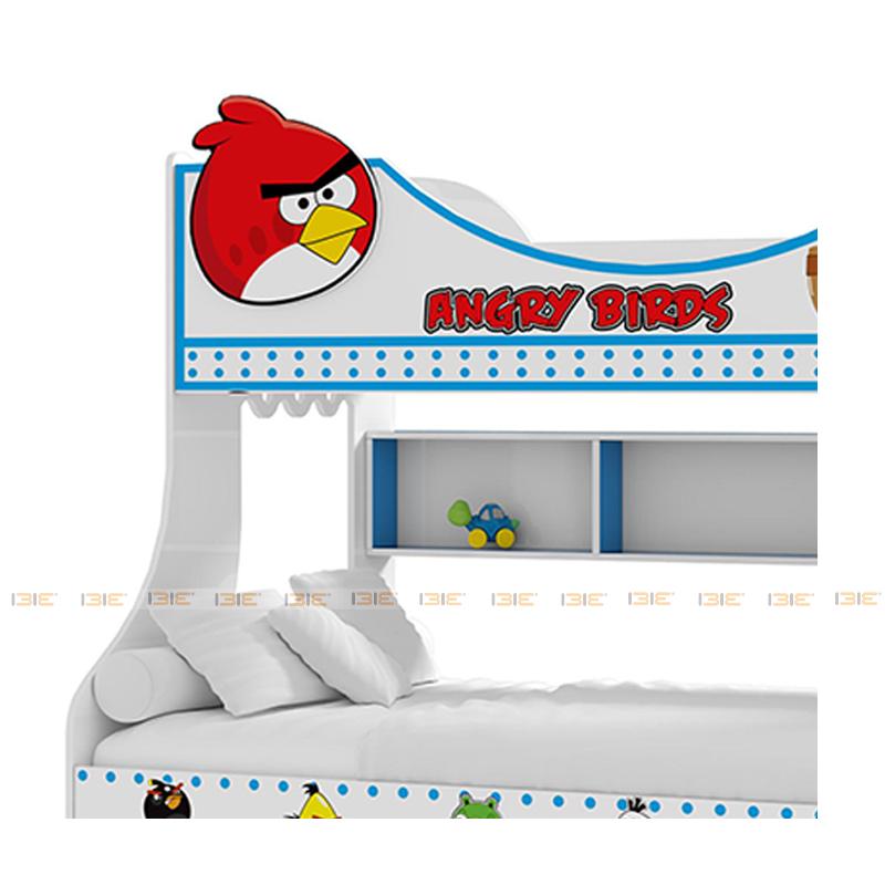 Giường tầng cao Angry Bird 1m4