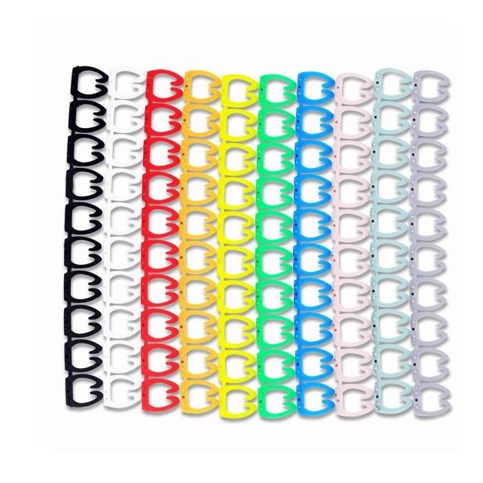 Vòng đánh số dây mạng Cat6 nhiều màu