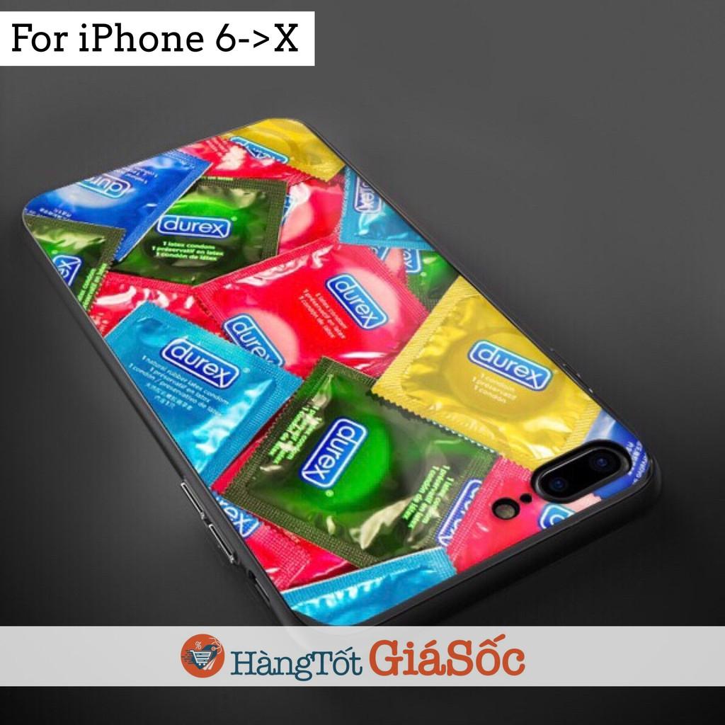 Ốp lưng BCS Durex cho iPhone 6 -> X