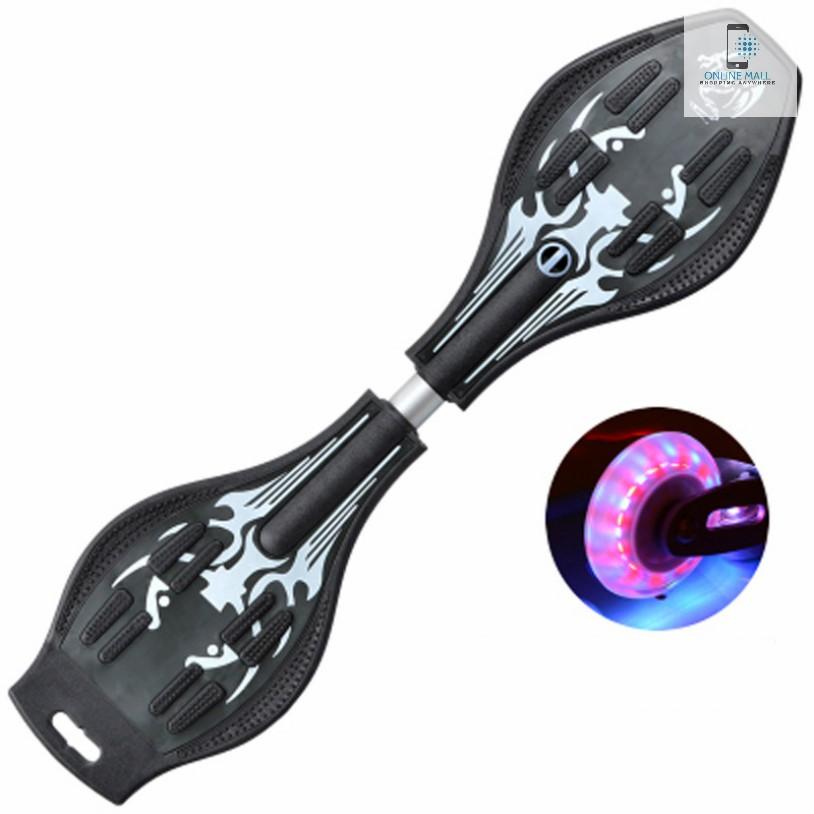 Ván trượt Skateboard Twister 2 bánh LED cao cấp - Online Mall