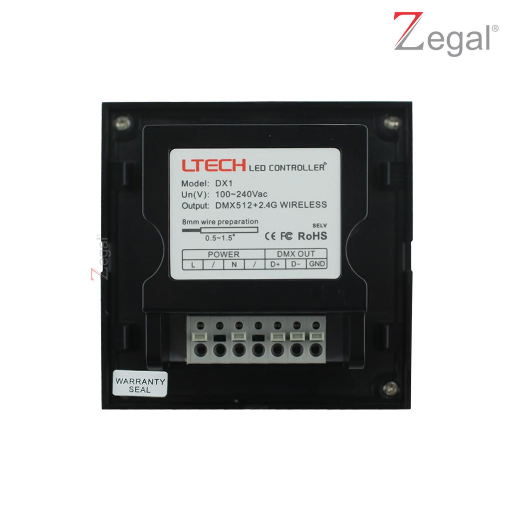 Điều khiển đèn LED Ltech DX1 – DX Series Touch Panel Controller DX1