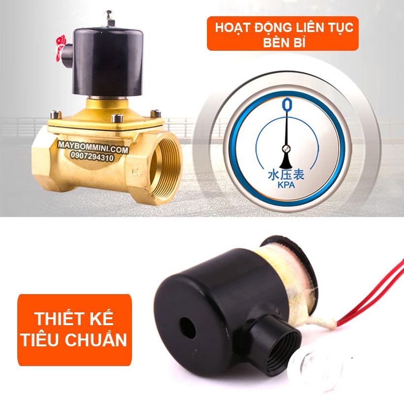 [HCM]Van Điện Từ 220V 2W-200-20 Ren 27mm
