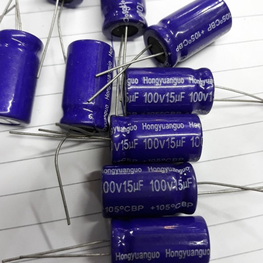 10 Tụ Loa 1.5 mf - 100V 