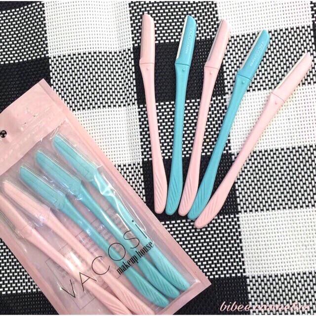 Set 5 cây Dao cạo chân mày Vacosi