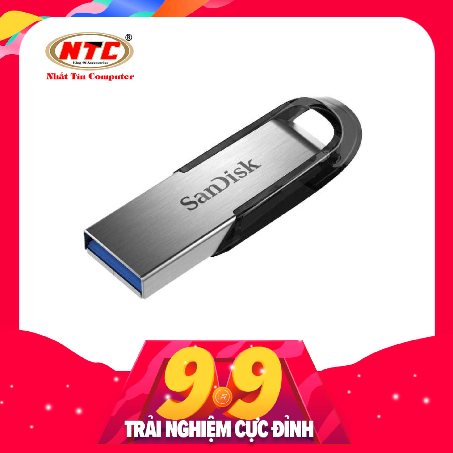 USB 3.0 SanDisk CZ73 Ultra Flair 32GB 150Mb/s (Bạc) Nhất Tín Computer