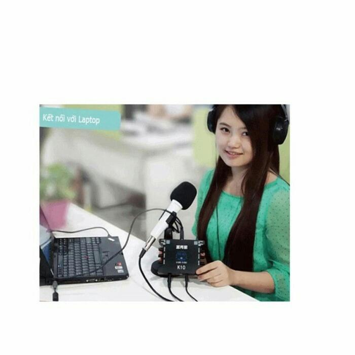 Sound card hát karaoke live stream XOX K10