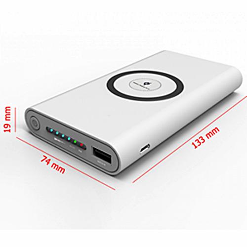 Bộ sạc không dây Qi kiêm pin dự phòng