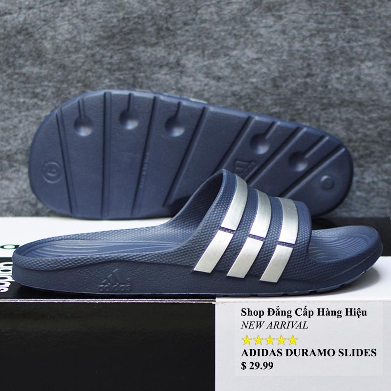 ADIDAS_ DURAMO AUTHENTIC màu xanh đen sọc bạc