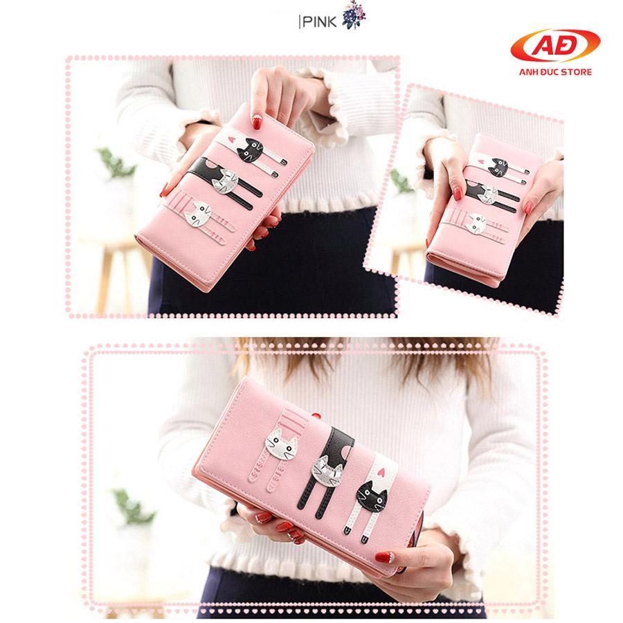 Ví nữ cầm tay kitty