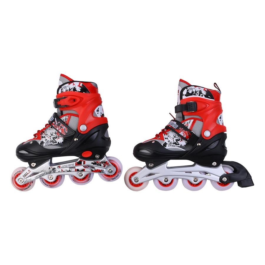 Giày Patin Long Feng 906 - Đỏ - Size L (39 - 42)