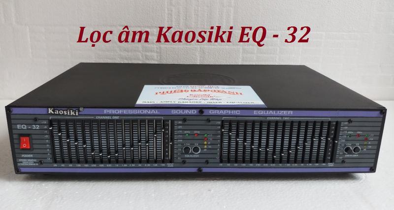 lọc xì Equalizer Kaosiki Q32 Karaoke cao cấp