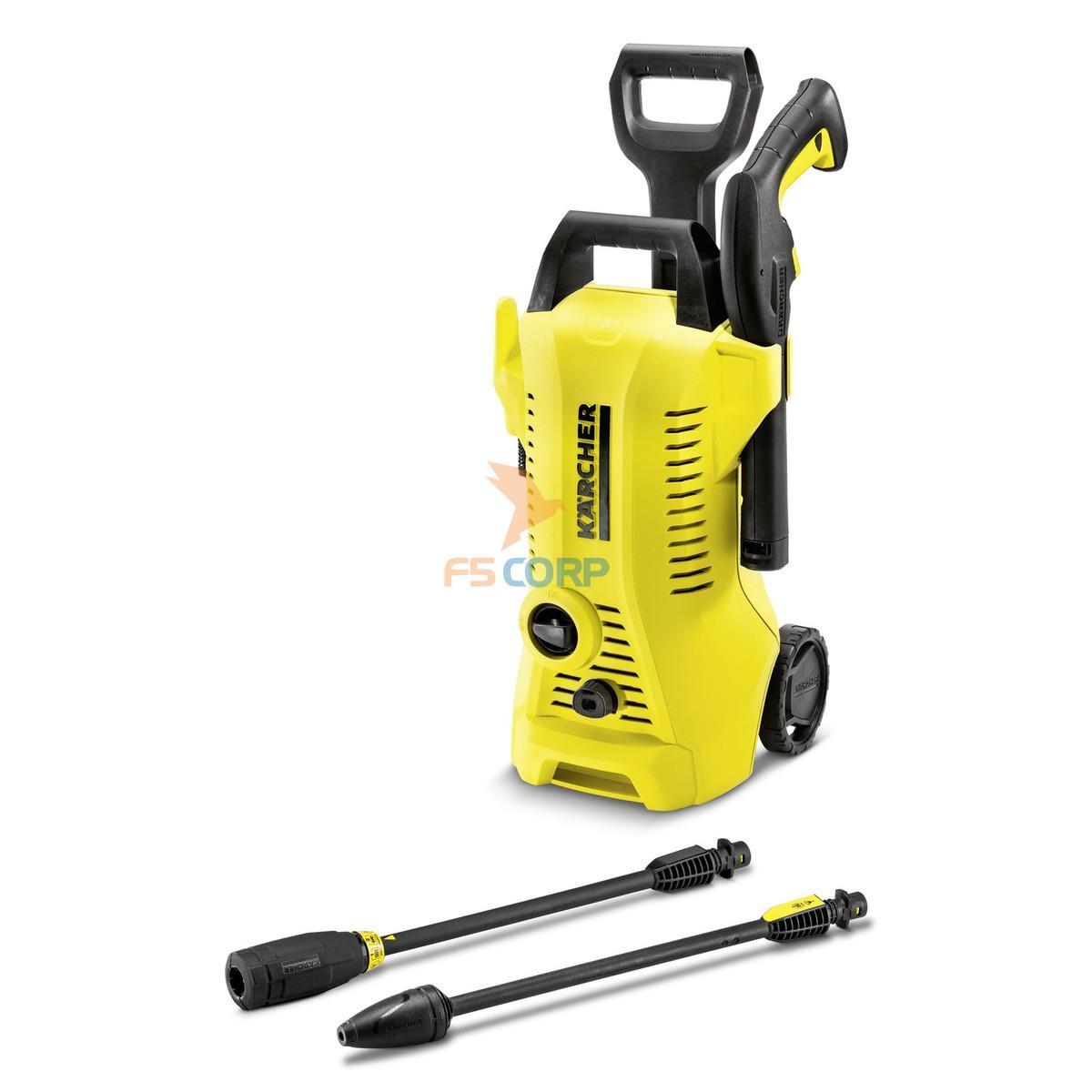 Máy phun rửa áp lực cao KARCHER, K2 FULL CONTROL CAR VÀ ĐẦU CHÀ SÀN PS 20 (2.643-558.0)