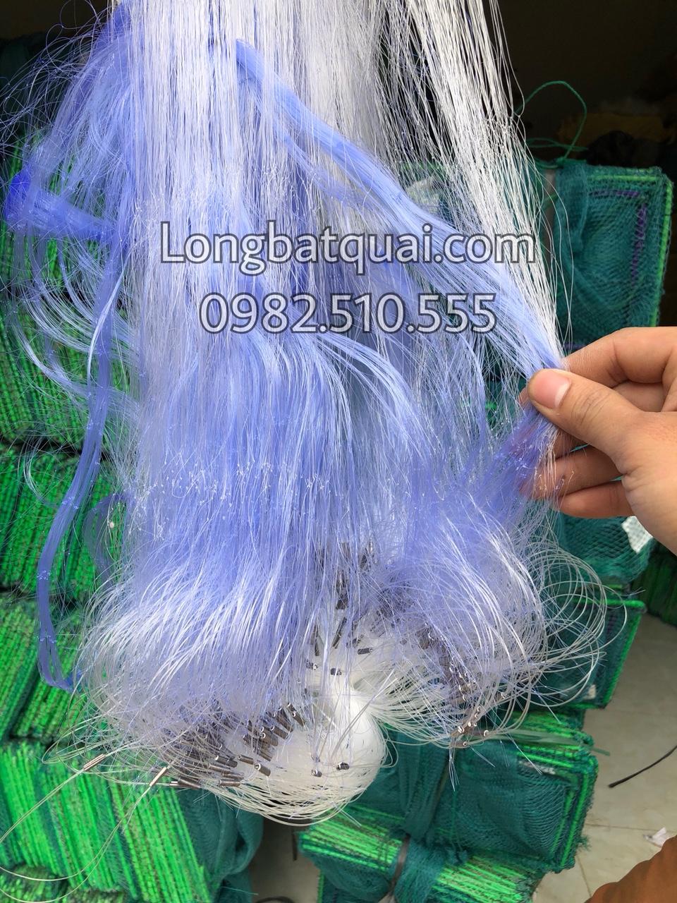 Lưới Đánh Cá Ba màn Thái lan - Cao 1m dài 150m - then 3 - 4