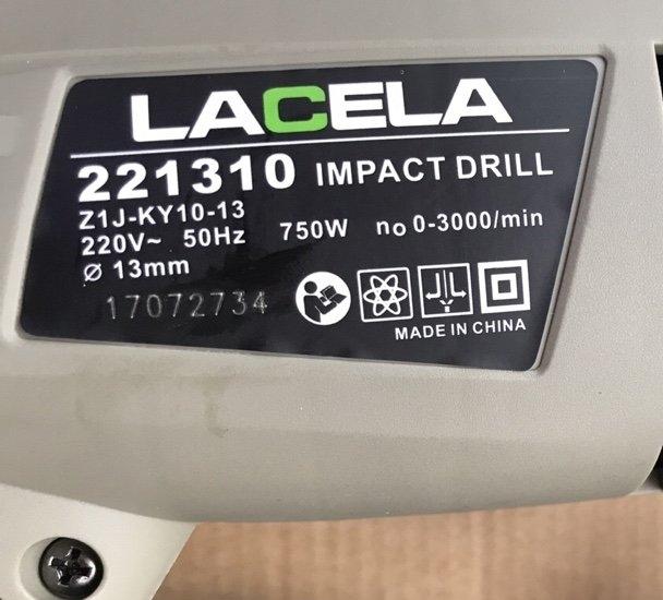 Máy khoan Búa Lacela 13mm cs 750w