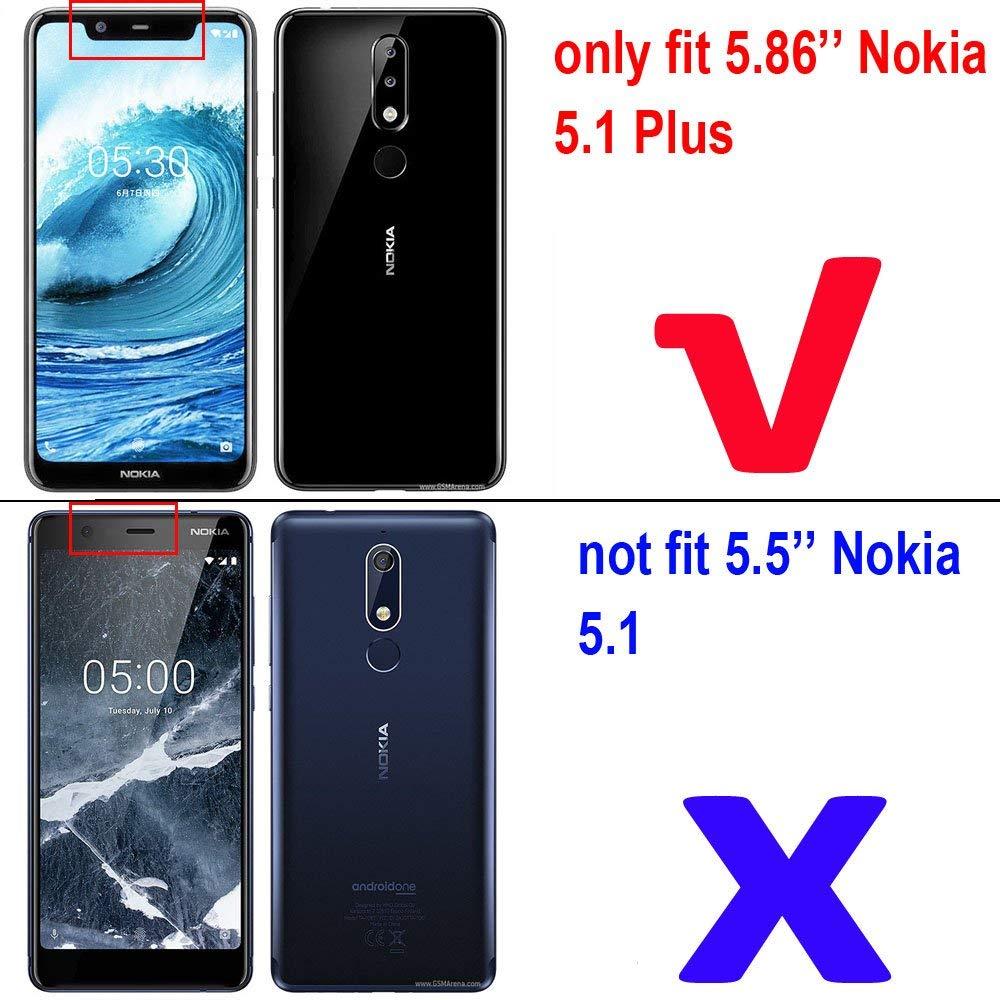 Kính cường lực trong suốt cho Nokia X5 ( Nokia 5.1 Plus)