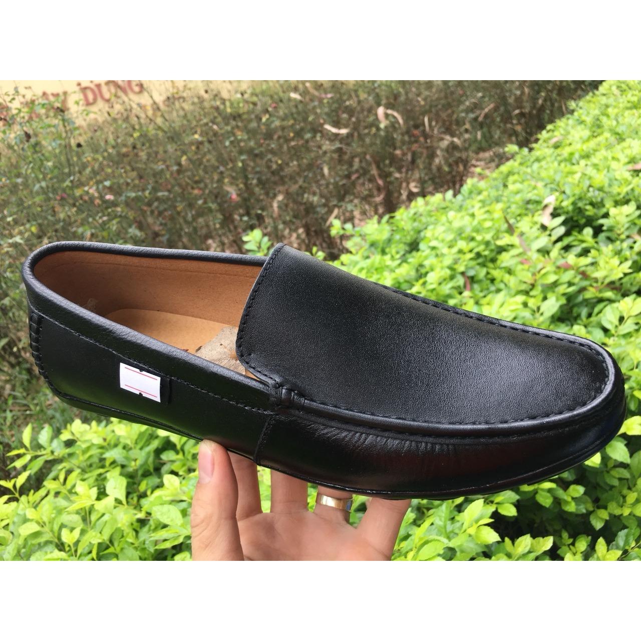 Giầy lười nam da bò