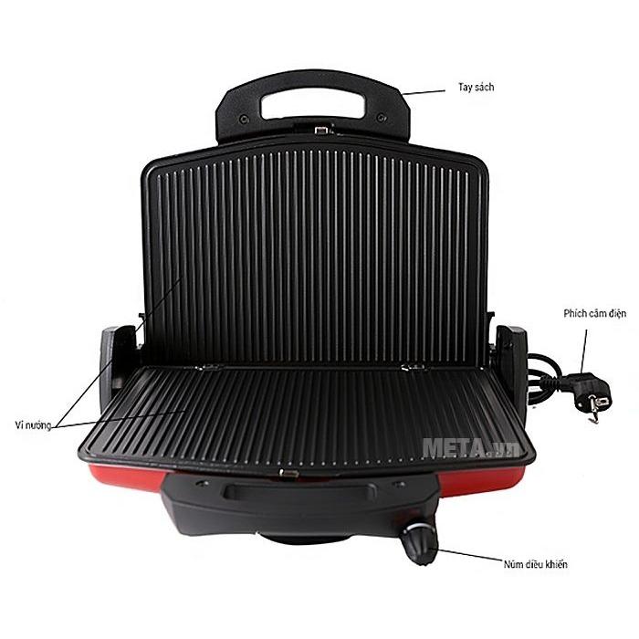 Kẹp nướng điện Tiross TS9653