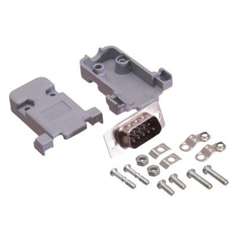 Đầu hàn vỏ ốp dây cáp COM 9 chân DB9 RS232 (đầu dương) 1 chiếc