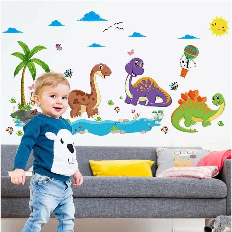 [HCM]Decal dán tường khủng long