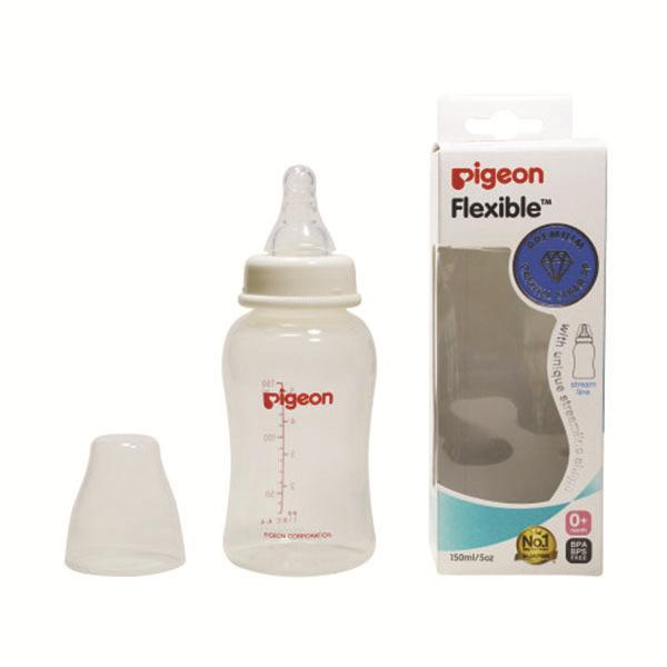[HCM]Bình sữa nhựa Pigeon streamline 150ml BS172