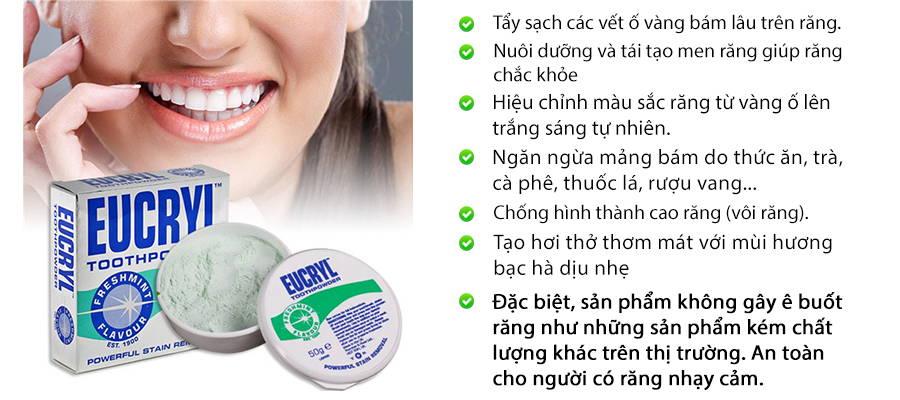 [HCM]Bột tẩy trắng răng Anh