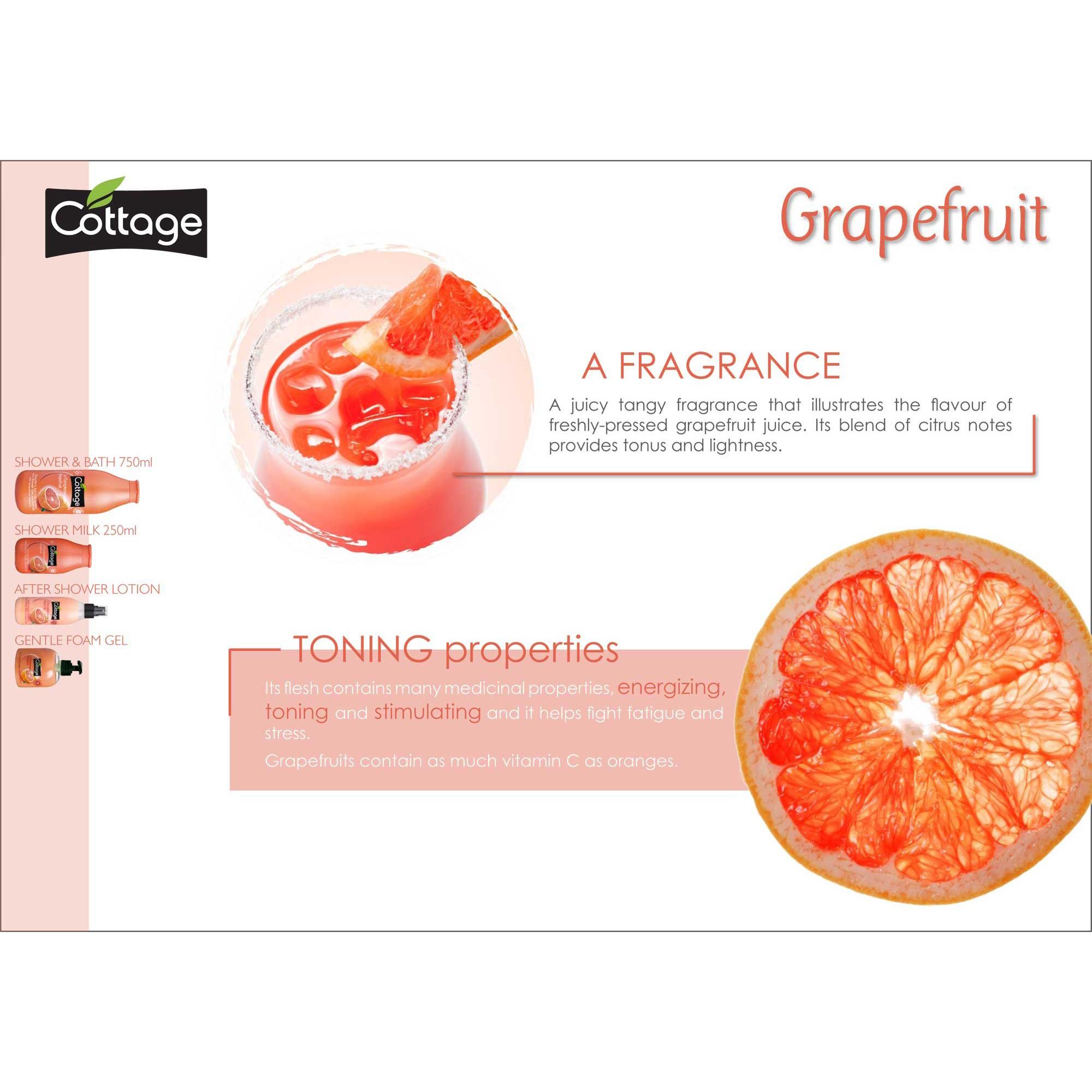 Sữa tắm hương cam Cottage Grapefruit 750ml
