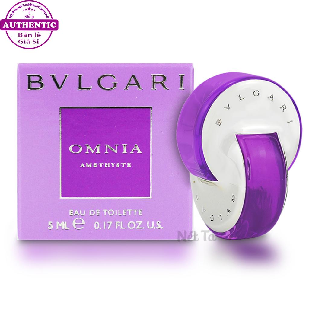 NƯỚC HOA MINI BVLGARI OMNIA AMETHYSTE EAU DE TOILETTE 5ML