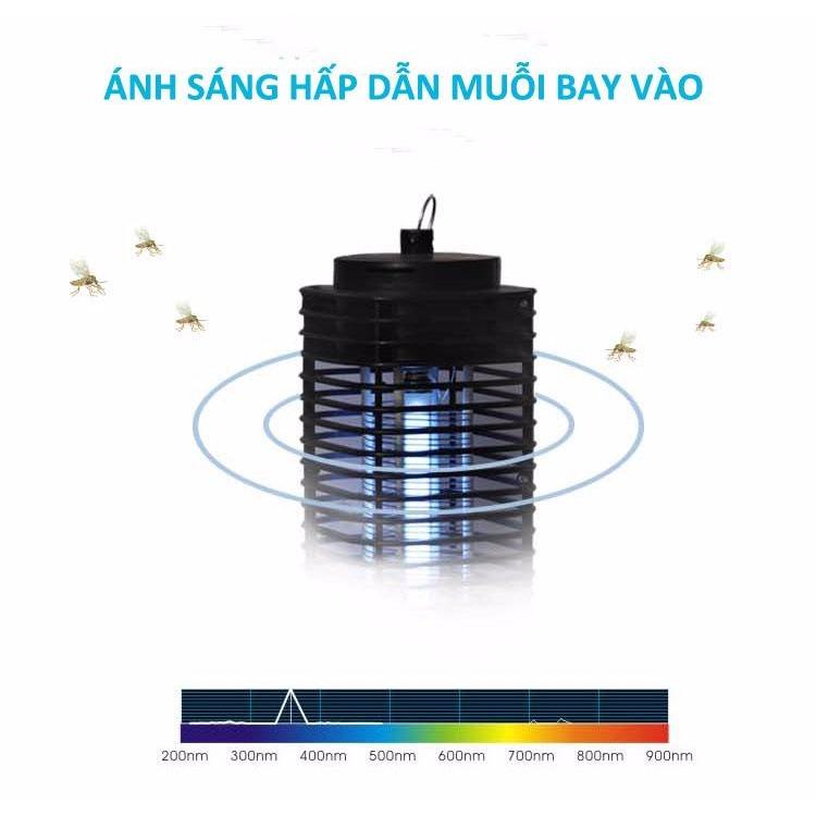 Đèn bắt muỗi và diệt côn trùng hình tháp