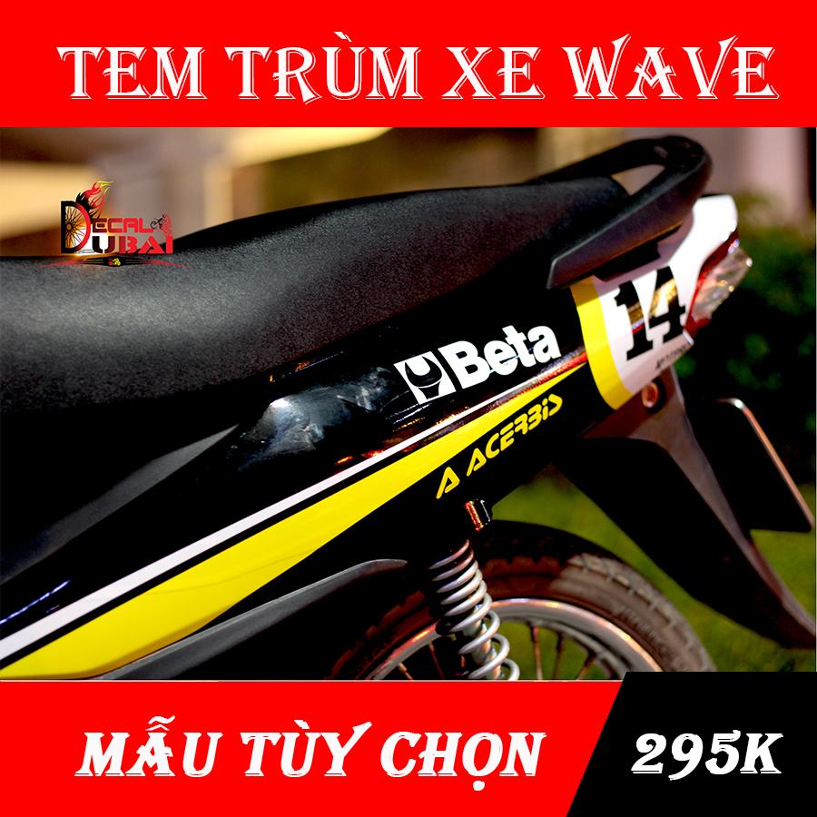 Tem trùm xe wave