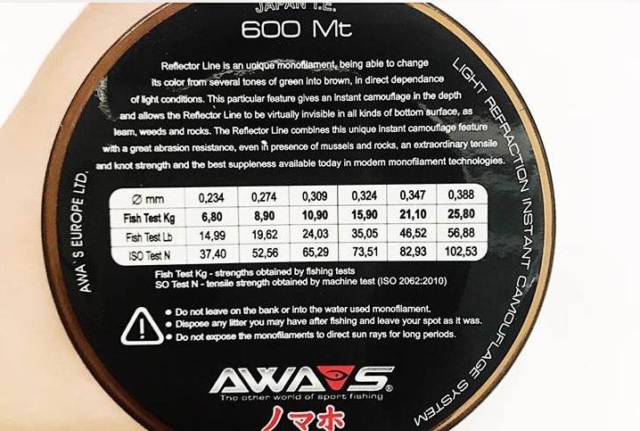 Cước câu cá Nhật Ion Reflector 600m