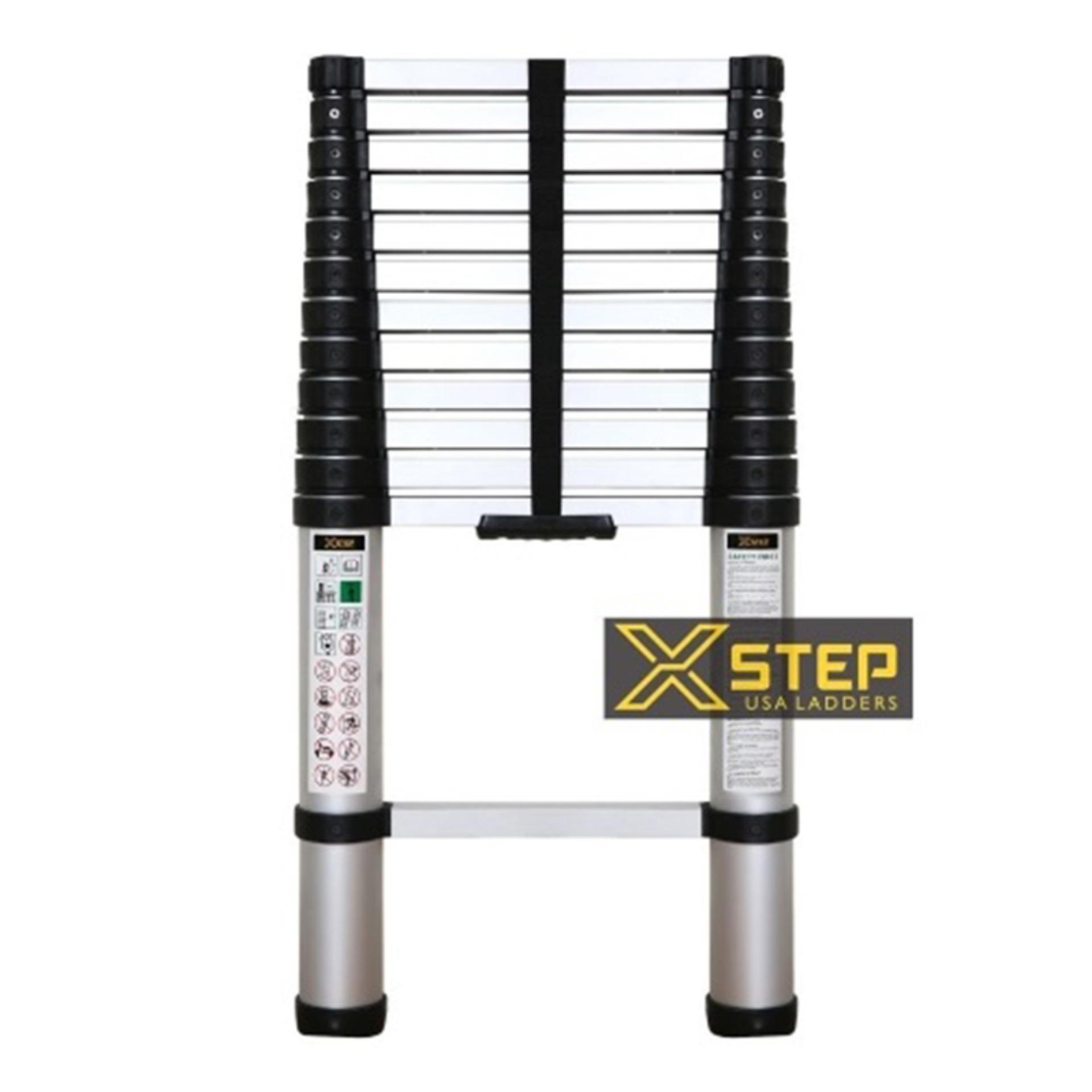 Thang nhôm rút đơn XSTEP USA - 3,8m