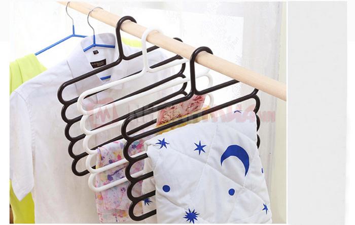 Bộ 3 Móc Treo Quần 5 Tầng Thông Minh