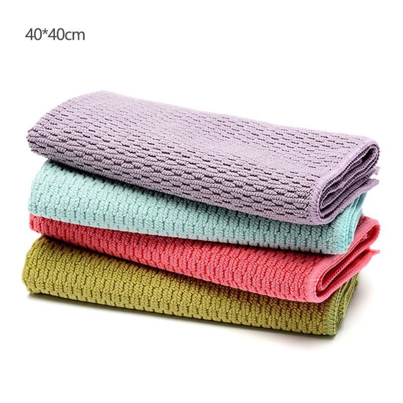 Combo 10 khăn Microfiber chuyên dụng 40cm x 40cm