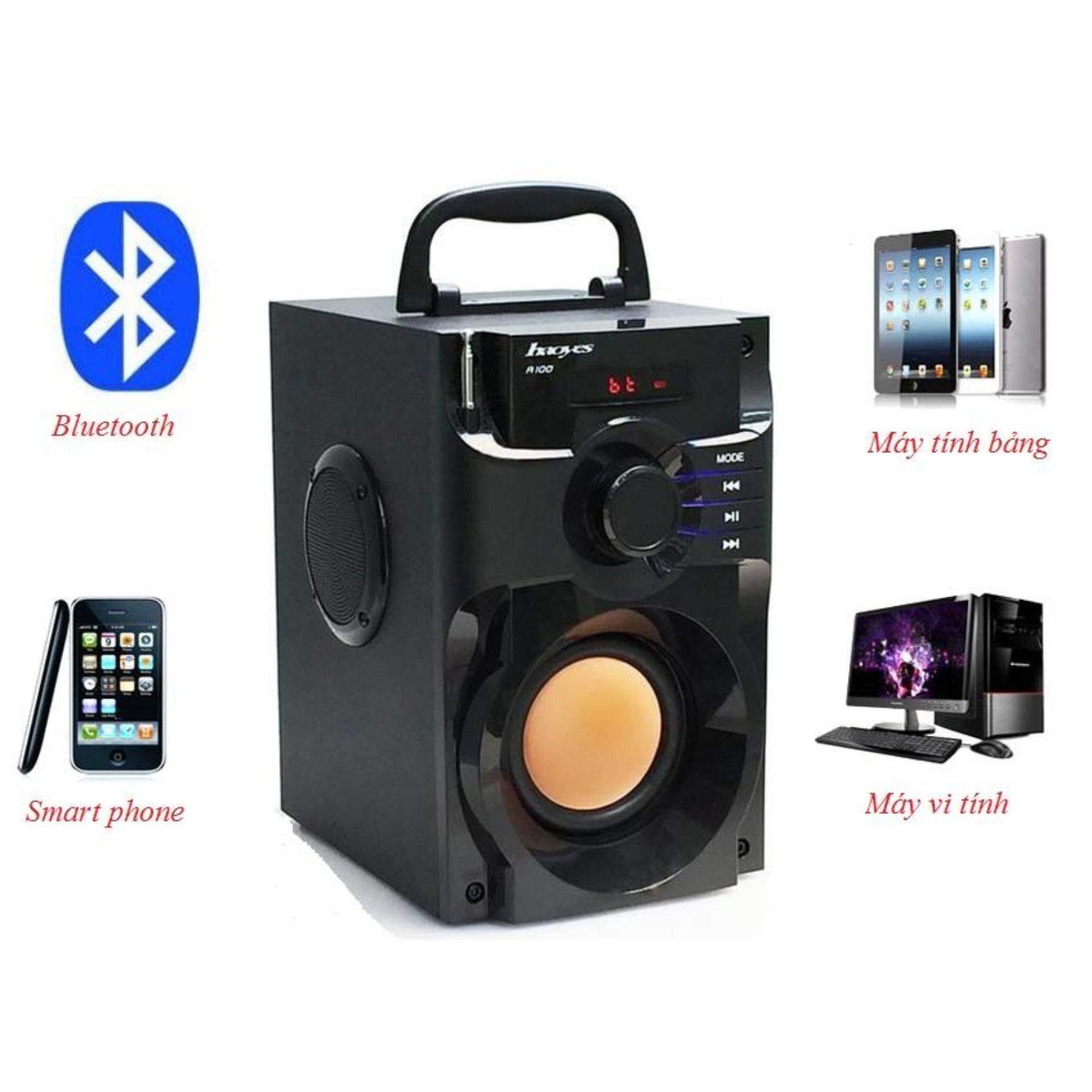 Loa Sub giá rẻ Loa Nghe Nhạc Vang, Loa Thùng Mini Hay A100,Loa Mini Cho Máy Tính Thiết Kế Loa Blutooth Không Dây, Dễ Dàng Mang Theo Bất Kì Đâu