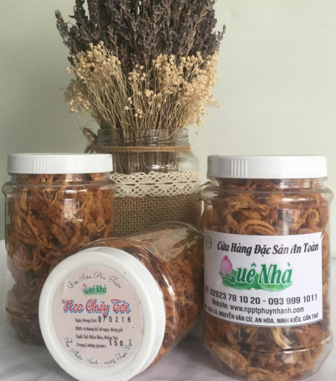 KHUYẾN MÃI 15% HEO CHÁY TỎI - 150G