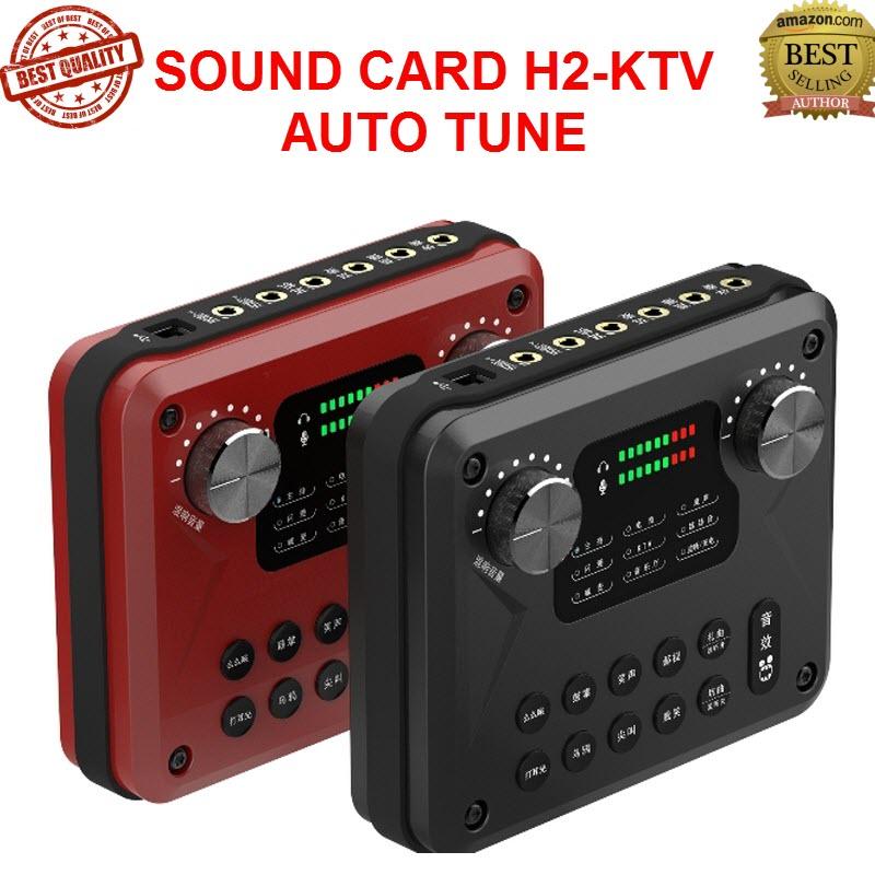 Hướng Dẫn Sử Dụng Soundcard H2 Auto tune Đơn Giản Dễ Hiểu