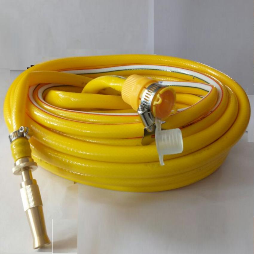 Bộ dây và vòi xịt tăng áp lực nước 300% rửa xe tưới cây loạI 10m 606 TI