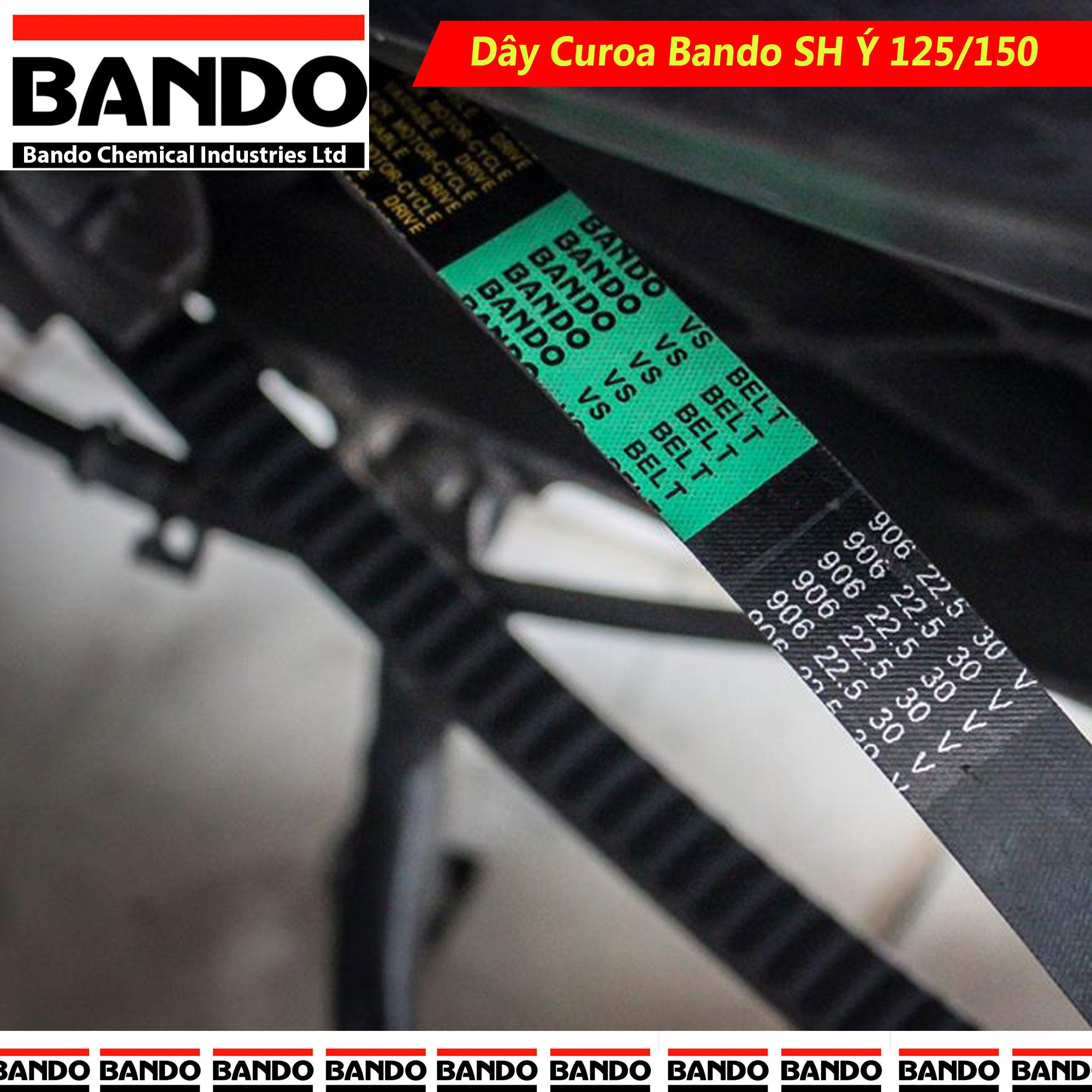 [HCM]Dây curoa Honda SH Ý 125/150 ( Bando Thái Lan )