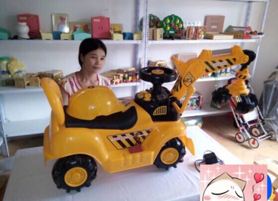 XE CẦN CẨU ĐIỆN CHO BÉ HÀNG ĐẸP