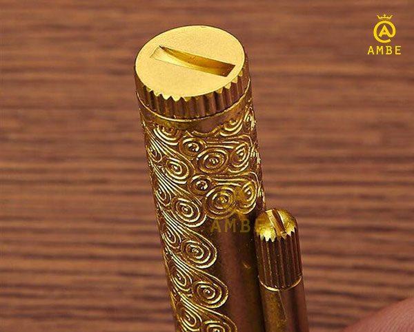 Bật lửa xăng đá đồng Promise BNC 004Y